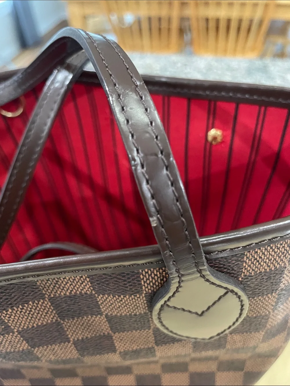 Louis Vuitton Neverfull PM Damier Ebene